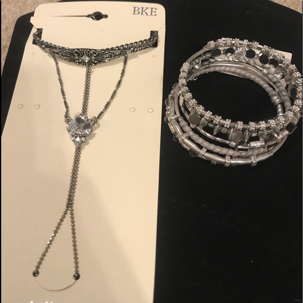 BKE Bracelet ring and stack bracelet
